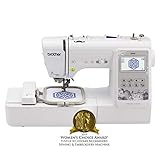 Brother Sewing Machine, SE600, Computerized Sewing and Embroidery Machine with 4