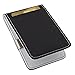 Black/White Leather Bi-Fold Money Clip Wallet for men Cheapest Gift Y&G Money Clip WM1002 One Size Beige
