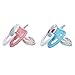 Dr. Brown's PreVent Classic Pacifier, Stage 3 (12m+), Unique Pink/Blue, 2-Pack