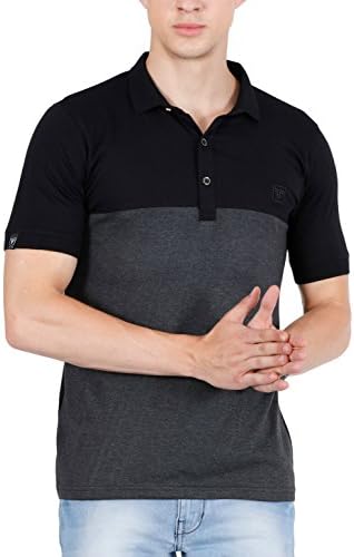 Fashion Freak Men's Cotton Half Sleeve Polo T-Shirt