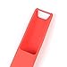 SIKAI Silicone Remote Case for Samsung BN59-01259B BN59-01259E BN59-01260A Smart TV Remote Battery Cover Shockproof Remote Skin Holder Anti-Slip Anti-Lost with Remote Loop (Red)