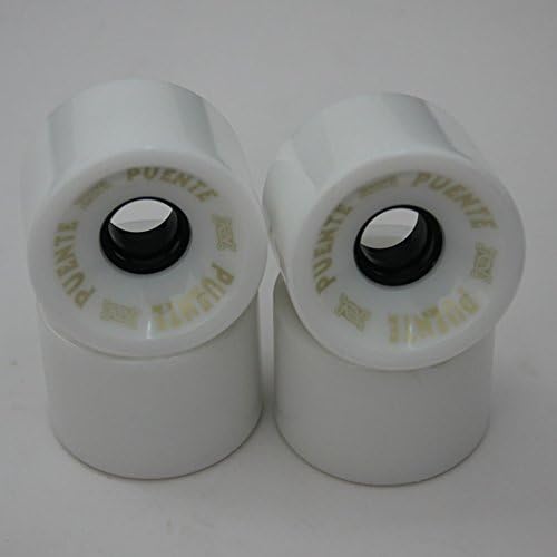 Beautyrain 70mm*51mm Skateboard Wheel Skateboaring Wheels High Elasticity Durable Glide Flexible for Longboard Sports Fish Board