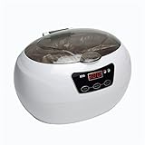 Kowellsonic JP-890 Sterilizer Pot Salon Nail Tattoo Clean Metal,Watches Tools Equipment ,Ultrasonic autoclave Cleaner For Nail Cleaning--Grey