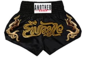 OYSTERBOY Classic Muay Thai Shorts for Men Women Boxing Kickboxing MMA BJJ Fight Clothing Training Workout Exercise Trunk