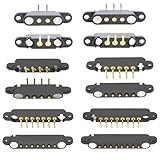 2 Pair Magnetic Bend Pogo Pin Connector with