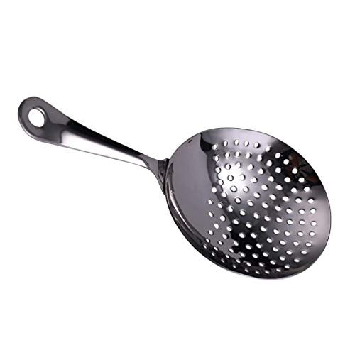 BESTONZON Stainless Steel Julep Strainer Cocktail Strainer Bar Drink Strainer (Black) – Bild 4
