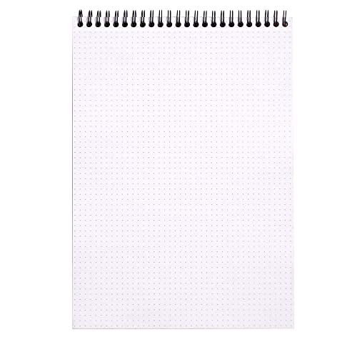 Rhodia Wirebound Notepad, A4, Dot Orange Pricepulse