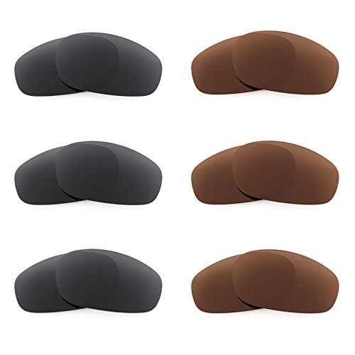 Revant Replacement Lenses for Oakley Split Jacket 6 Pair Combo Pack K030