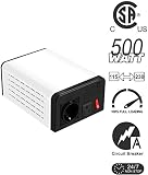 VZolution Step Up & Step Down Voltage Transformer for Any Appliance up to 500Watt, 110V 120V 220V 240V Converter 50/60 Hz Re-settable Circuit Breaker Protection Certified to CSA/US Safety Standards