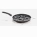 Aluminum 4-Cup Egg Frying Pan Nonstick Fried Egg Pan 9.45 Inch Aluminized Steel ABS Handle Cooker Durable and Heat Resistant for Omelet Eggs Pancakes