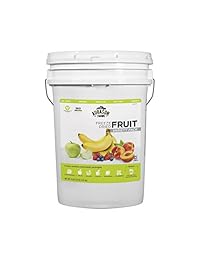 Augason Farms cubeta de frutas variadas disecadas