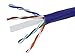 Monoprice 1000-Feet 23 AWG Cat6 500Mhz UTP CMR Solid Bulk Bare Copper Ethernet Cable - Purple (108597)