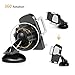 Car Mount, Emelon Universal 2-in-1 Windshield/Dashboard Car Phone Mount Cradle for smartphones or GPS devices 2-3.7