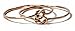 Double Love Knot Ring Gold Filled Skinny- SPUNKYsoul Fine Jewelry Collection
