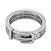 Paw Print Collar Remembrance Ring