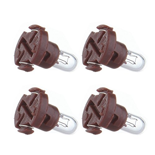 image for SCITOO 4Pcs T4.2 Neo Wedge Halogen Light Bulbs Instrument Gauge Cluste