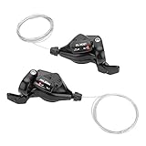Vbestlife 1 Pair Triple 3X7/8/9 Speed Bike Bicycle Gear Shift Front Derailleur Left/Right Shifter for Shimano Speed Control System