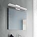 mirrea 24in Modern LED Vanity Light for Bathroom Lighting Dimmable 24w Chromed (Warm White 3000K)