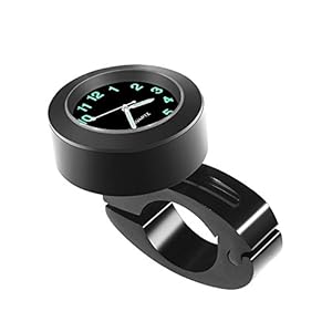 Universeel waterdicht 7/8 inch motorfiets stuur 22-25 mm montage temperatuur thermometer horloge Moto horloge voor…