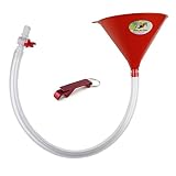 Beer Bong with Valve - Premium Beer Funnel - Extra Long 2.5 Feet (30 inch) Kink Free Extra Thick Tube & Leakproof Easy Valve - Bonus Keychain Bottle Opener - Ideal for Beer Drinking, College Parties