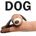 Evelots Under Door Dog Draft Stopper - Weighted - 2 Pack - Keep Cold Air, Warm Air Out - Odor, Noise, Dust, Wind Blocker - Great for Window - Full 38 Inch Long - Heavy Duty Cute Puppy - Hanging Loops