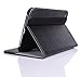 SUPCASE Samsung Galaxy Tab 3 8.0 inch Tablet Slim Hard Shell Leather Case with Auto Wake/Sleep - Black, Multi-Angle Viewing, Business Card Holder