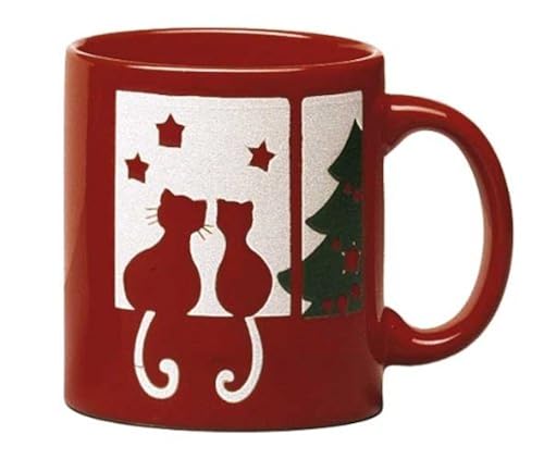 Waechtersbach Christmas Tree Christmas Cat Mug in Oman Whizz