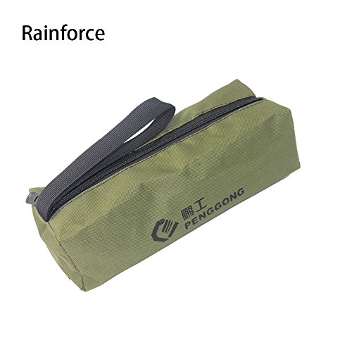 Canvas Zipper Bag,Heavy Duty Tool Pouch Tote Bags, Multi-purpose Tools Organize Storage Set of 5