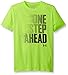 Under Armour Boys' One Step Ahead T-Shirt, Fuel Green (363)/Reflective, Youth Small