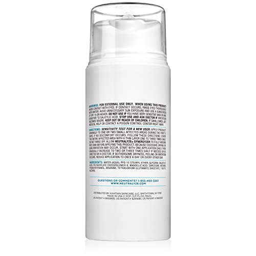 Neutralyze Renewal Complex Acne Moisturizer for Face Time Released