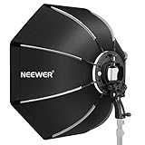 Neewer 26 inches/65 centimeters Octagonal Softbox with S-type Bracket Mount,Carrying Case for Canon Nikon TT560 NW561 NW562 NW565 NW620 NW630 NW680 NW670 750II NW910 NW880 Flash Speedlites