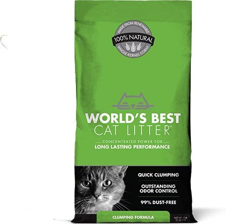 World's Best Cat Litter Clumping Litter Formula, 28-Pounds