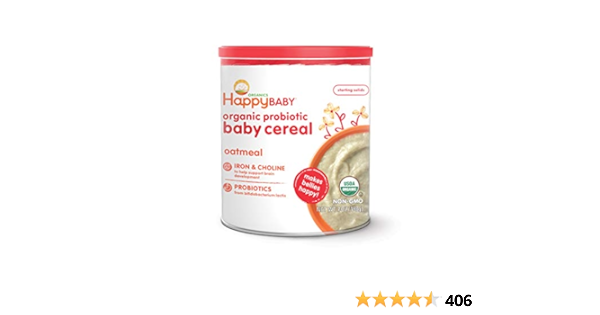 happy baby cereal canada