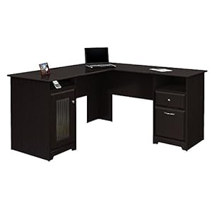 Bush Furniture Cabot L Shaped Computer Desk