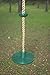 Jungle Gym Kingdom Tree Swing Climbing Rope with Platforms and Disc Swings Seat (Green, 21