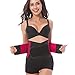 Adjustable Back Support Belt for Women - Abdominal Elastic Waist Ab Cincher Trainer Trimmer - Neoprene Hourglass Slimming Body Shaper Sport Girdle for Weight Loss Sweet Sweat Compression Band Workout