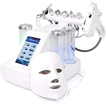 8 in 1 Vacuum Face Cleaning Hydro Water Oxygen Jet Peel Machine Pore Cleaner Facial Massage Small Bubble Beauty Machine