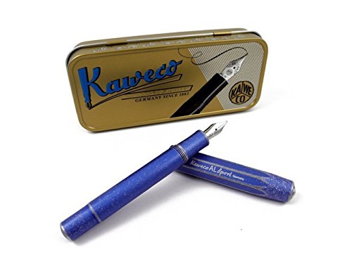 Kaweco AL Sport Fountain Pen Blue Stone Washed EF (Extra Fine)