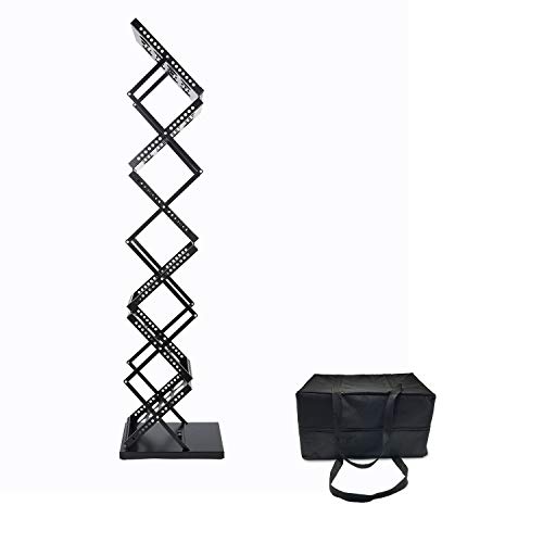 Polmart Brochure Magazine Catalog Literature Display Rack - 6 Pockets