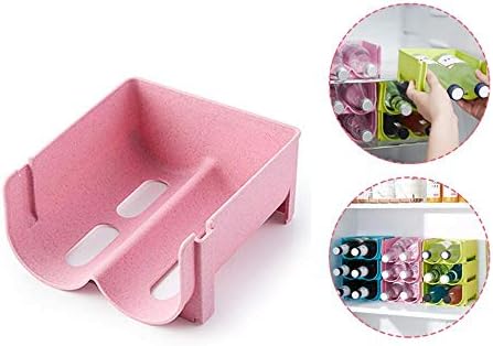 Wine Bottle Rack For Refrigerator Stackable Drink Beverage Bottle