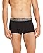 Calvin Klein Men's Customized Stretch Low Rise Trunks, Black, X-Large
