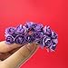 BadaBada Gifts Purple Mulberry Paper Roses Bulk (144 Roses Total)