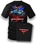 Wicked Metal Men's Corvette C6 Street Fighter Shirt