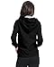 ZANZEA Women's Zipper Long Sleeve Hoodie Sweatshirt Jacket Coat Outerwear (US 16, Black)