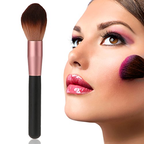 Jocestyle Womens Face Powder Foundation Brush Blush Brush Contour Bronzer Cosmetic Makeup Tool (2 PCS) - Thumbnail 3