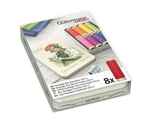 GütermannGütermann Nostalgic Box (100m) Sew-All Thread Set 3-8 Pieces