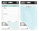 me & My Big Ideas Create 365 Mini Fill Project Sheets & Mini Fill Watercolor Paper (Set of 2)