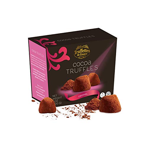 Truffettes de France Chocolate Truffles Original French Cocoa Dusted Truffles Pack of 4