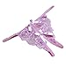 HP95(TM Women Panties Open Fork Transparency Tanga Underwear Lingerie (Pink)