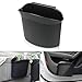 K Car Garbage Can Hanging Recycle Bin is Universal Best Auto Trash Bag for Litter (Black)